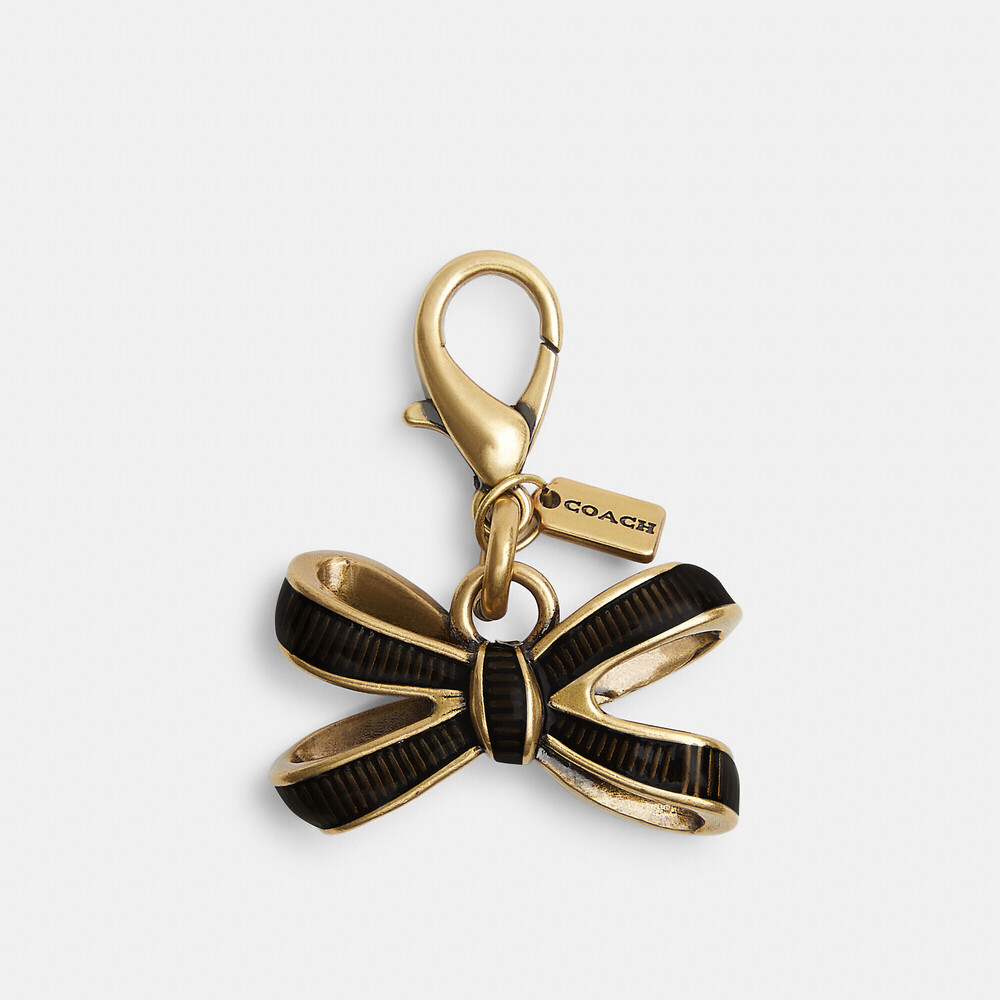 Coach Small Bow Charm Nwts